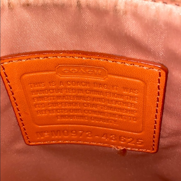 Coach Monogram Crossbody Purse - Picture 6 of 6